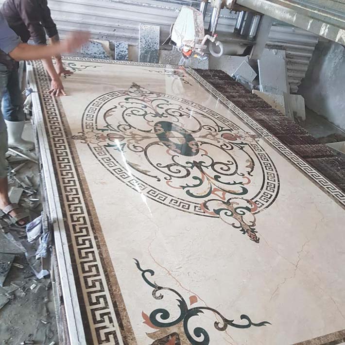 mẫu nền nhà dá marble hoa văn đep